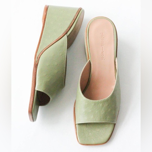 Paloma Wool Slip On Wedge - Picture 3 of 6